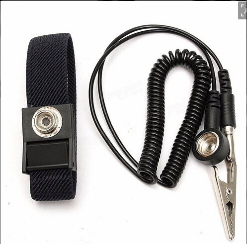 Professional Supplier PVC PU Cord Cleanroom Antistatic Wriststrap for Electronics Factory ESD Wrist Strap
