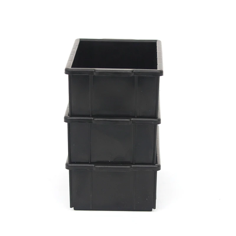 155*105*55mm ESD Plastic Black Antistatic Box high quality