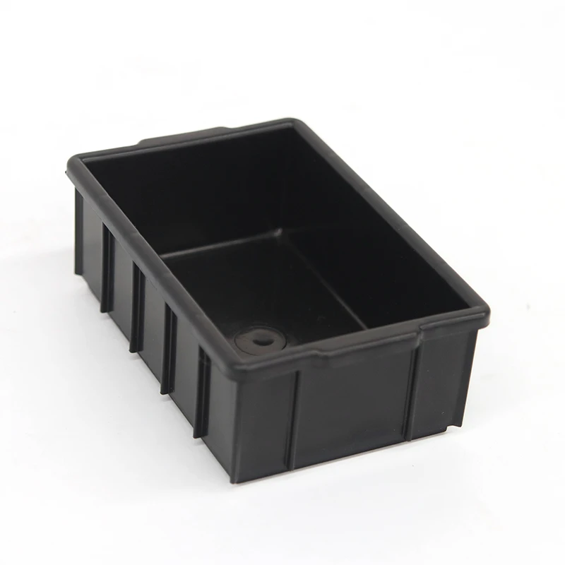 155*105*55mm ESD Plastic Black Antistatic Box best