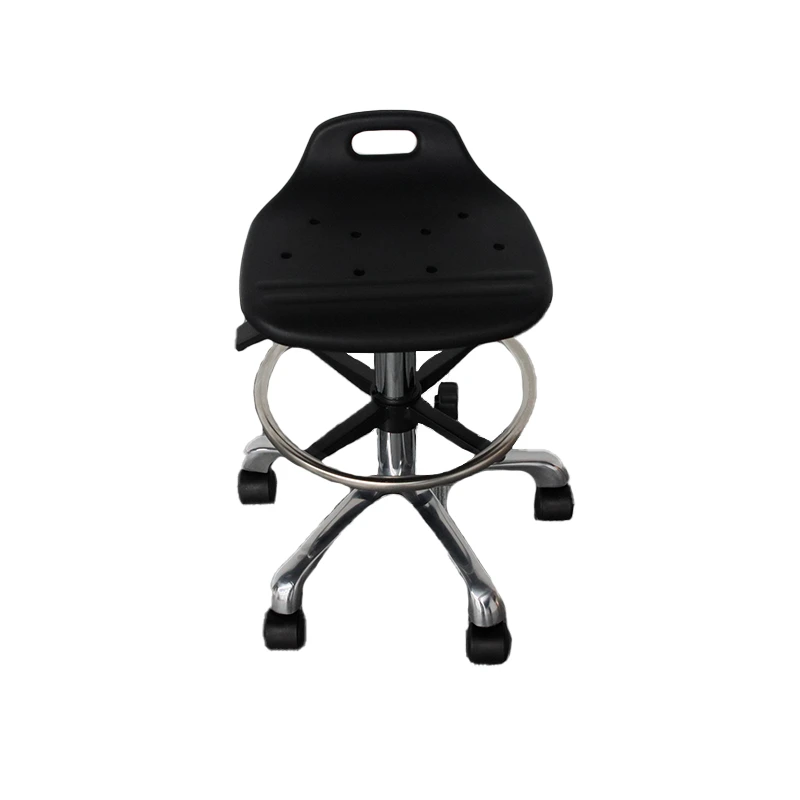 Round Seat Lab Training Stool With Swivel