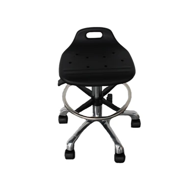 Round Seat Lab Training Stool With Swivel